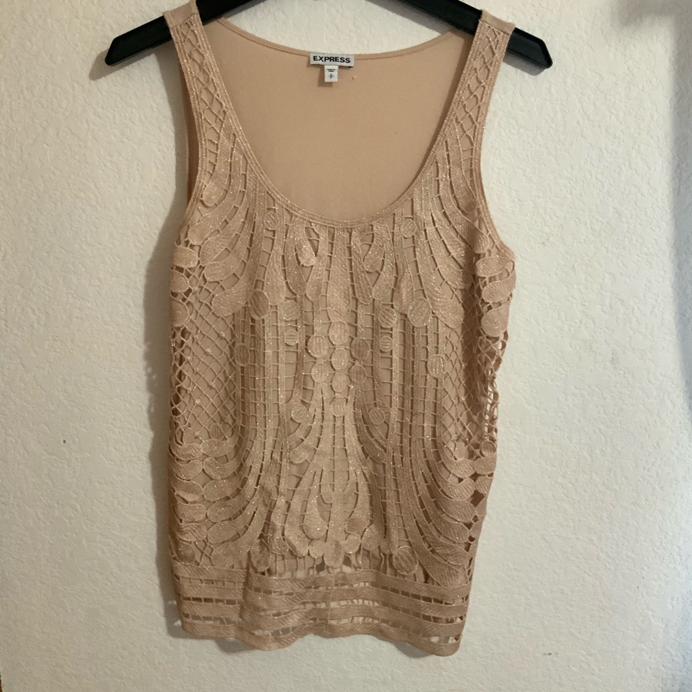 Womens Express Sleeveless Blouse Size Small